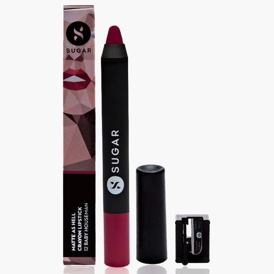 SUGAR Matte As Hell Crayon Lipstick- 12 Baby Houseman
