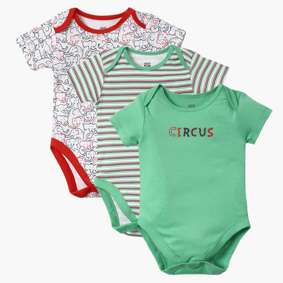 FS Mini Klub Infant Bodysuit Set- 3 Pcs.