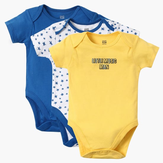FS Mini Klub Infant Bodysuit Set- 3 Pcs.