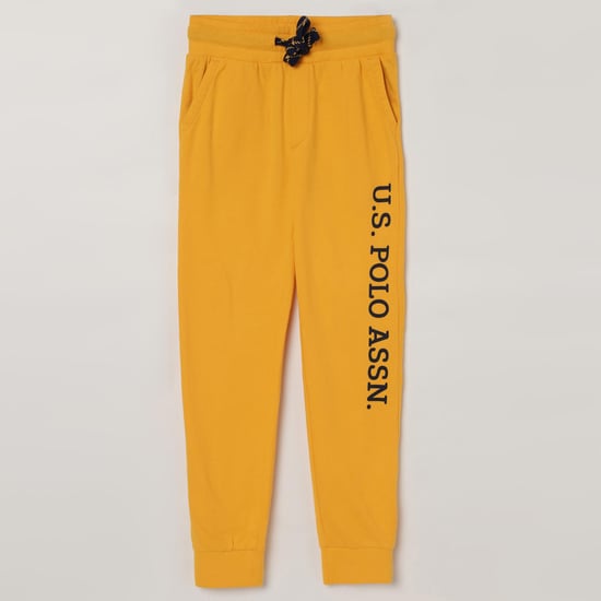 U.S. POLO ASSN KIDS Typographic Print Joggers