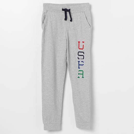 U.S. POLO ASSN KIDS Printed Drawstring Joggers