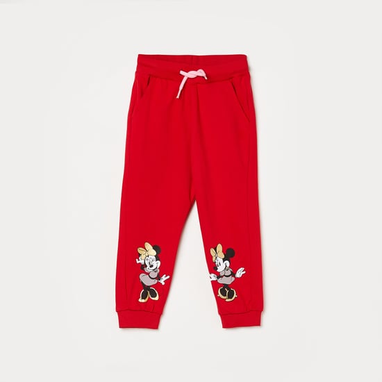 JUNIORS Girls Mickey Mouse Print Elasticated Joggers