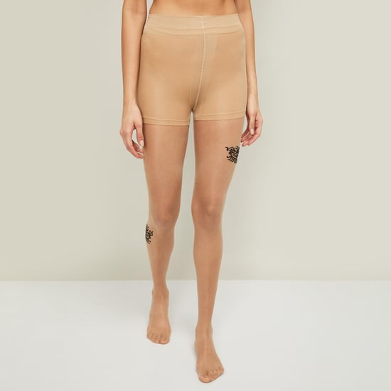 GINGER Women Printed Stockings