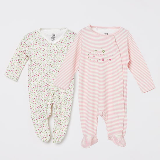 FS MINI KLUB Printed Bodysuits - Set of 2 Pcs.