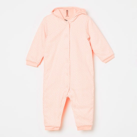 FS MINI KLUB Printed Hooded Romper