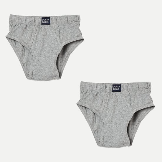 JOCKEY Solid Knitted Briefs