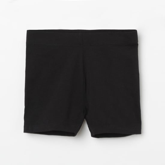 FAME FOREVER Solid Cycling Shorts