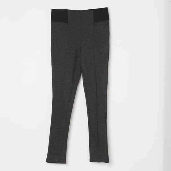 LEE COOPER JUNIORS Panelled Track Pants with Elasticated Waist