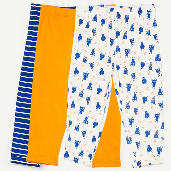 FS MINI KLUB Printed Track Pants - Pack of 3 Pcs.