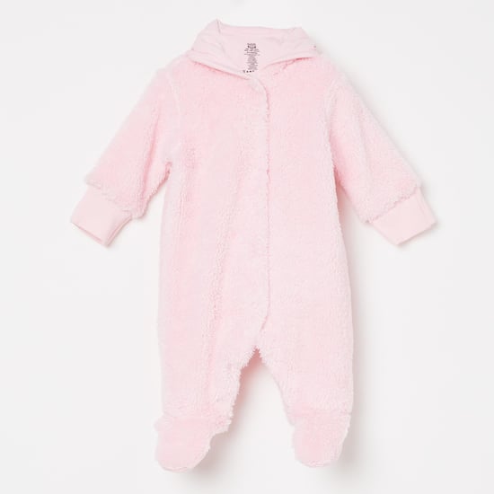 FS MINI KLUB Faux-Fur Detail Sleepsuit