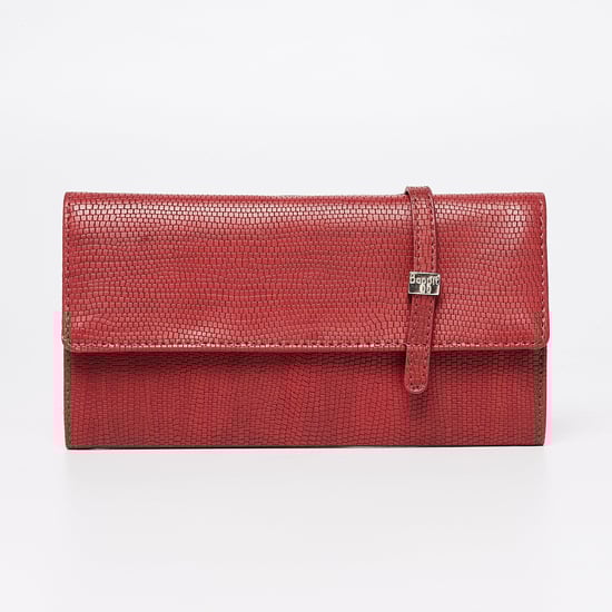 BAGGIT Textured Wallet Red