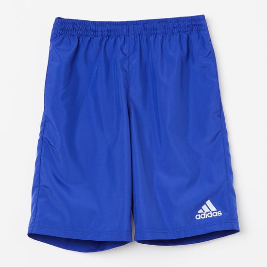 ADIDAS Logo Print Contrast Taping Shorts