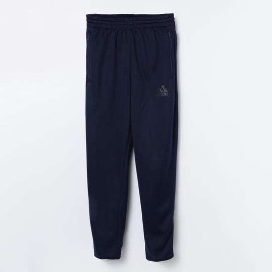 ADIDAS Elasticized Waist Solid Track Pants