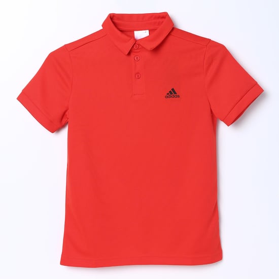 ADIDAS Solid Polo T-shirt