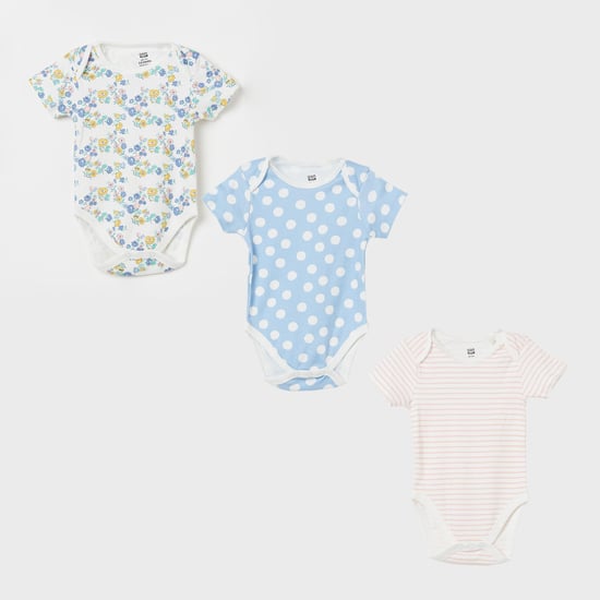 FS MINI KLUB Printed Bodysuit- Set of 3 pcs.