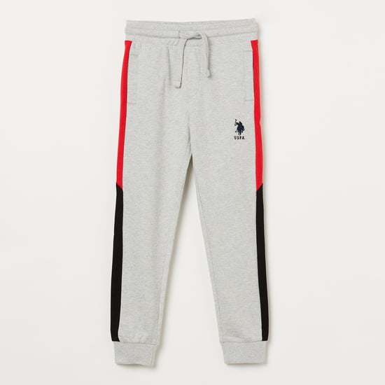 U.S. POLO ASSN Cotton Joggers with Contrast Taping
