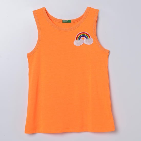 UNITED COLORS OF BENETTON Patchworked Tank Top