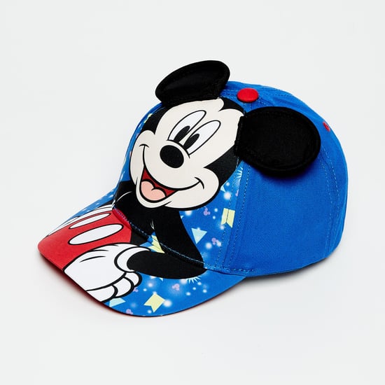 KIDSVILLE Mickey Mouse Print Cap