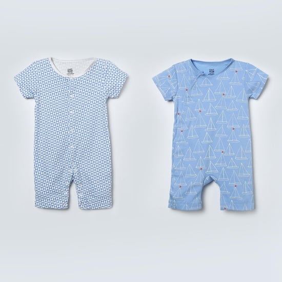 FS MINI KLUB Pack of 2 Printed Bodysuits