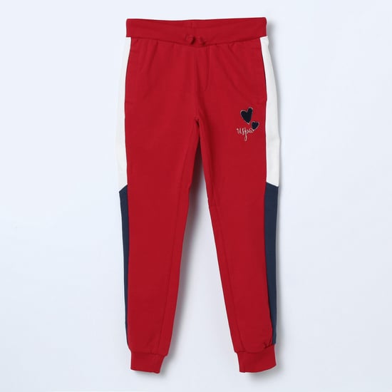 U.S. POLO ASSN KIDS. Solid Knitted Track Pants