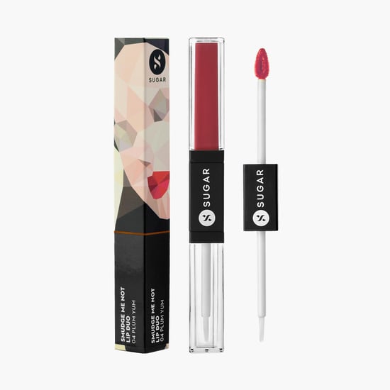 SUGAR Cosmetics Smudge Me Not Lip Duo - Plum Yum