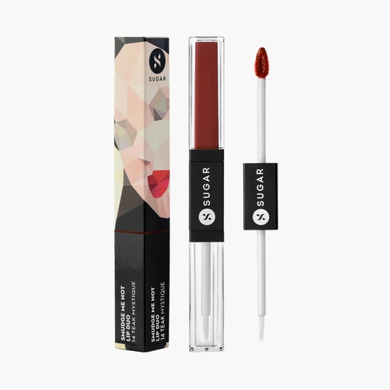 SUGAR Cosmetics Smudge Me Not Lip Duo - Teak Mystique