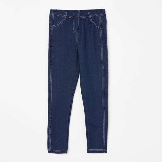 FAME FOREVER KIDS Solid Leggings with Pockets