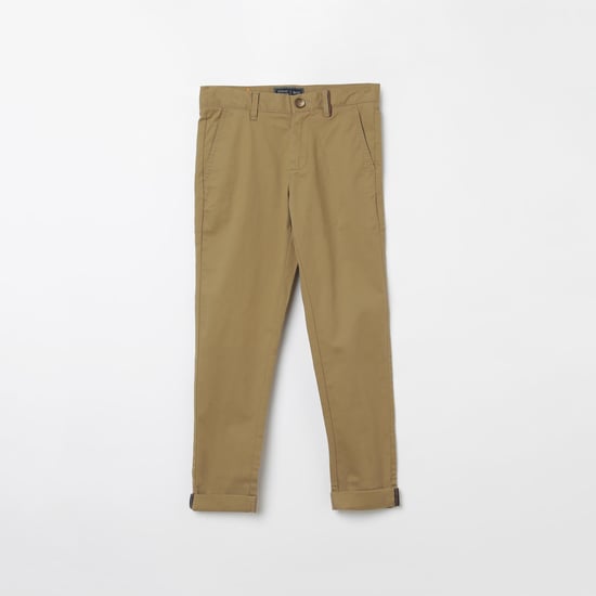 INDIAN TERRAIN Solid Casual Trousers