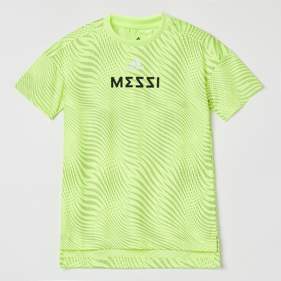 ADIDAS Printed Crew Neck T-shirt