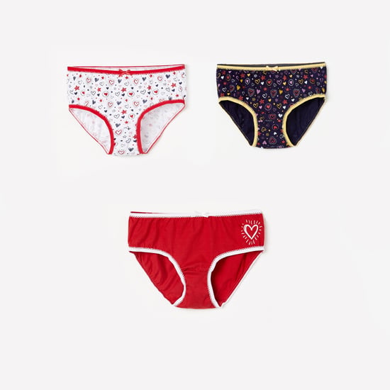 FAME FOREVER Printed Hipster Panties - Pack of 3 Pcs.
