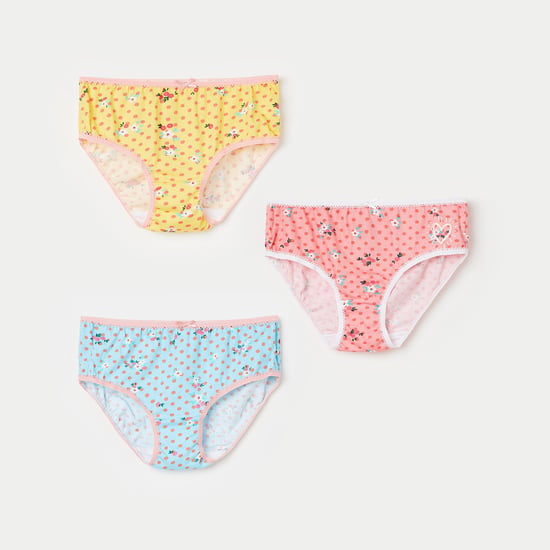 FAME FOREVER Printed Hipster Panties - Pack of 3