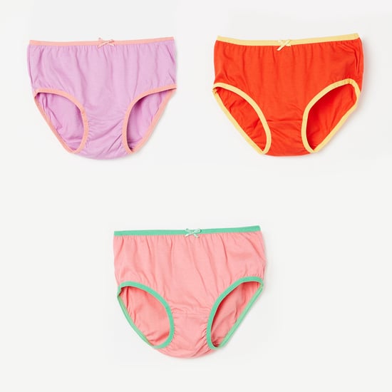 FAME FOREVER Bow Detailed Hipster Panties - Pack of 3