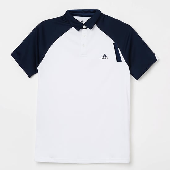 ADIDAS Colourblock Raglan Sleeves Polo T-shirt