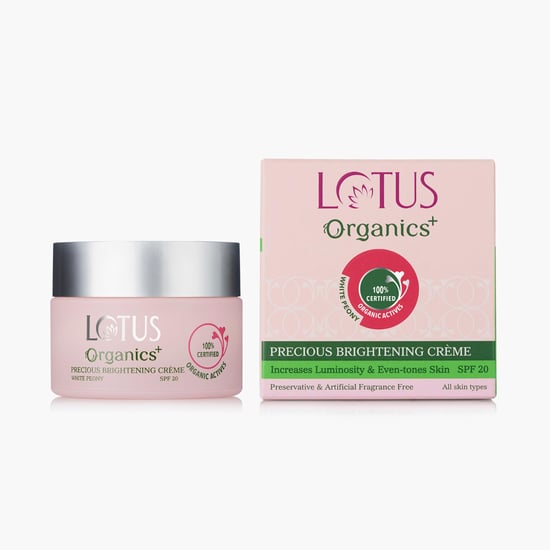 LOTUS Organics Precious Brightening Night Creme SPF 20