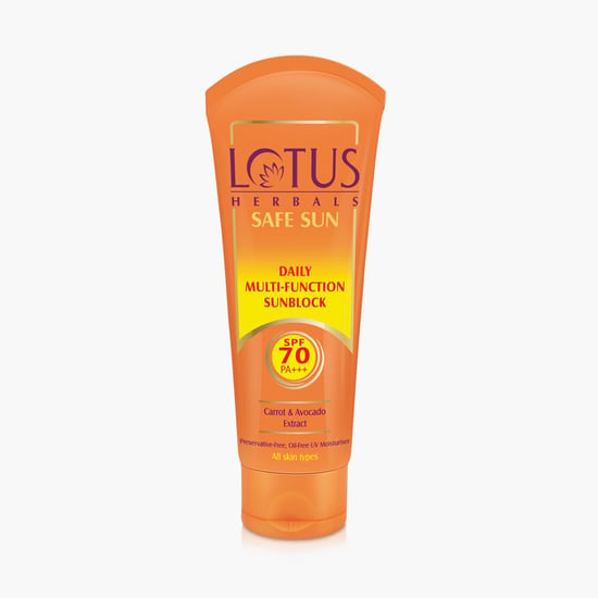 LOTUS Herbals Safe Sun Daily Multi-Function Sunblock SPF 70 Pa+++