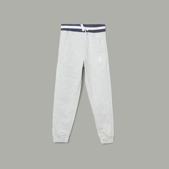 FAME FOREVER KIDS Solid Drawstring Waist Joggers