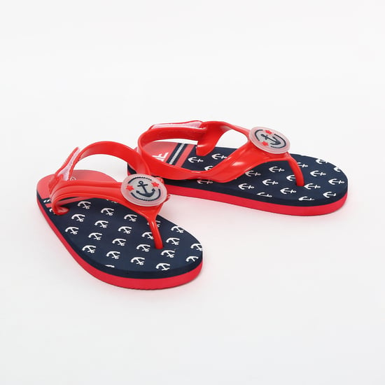 FAME FOREVER Girls Printed Lighting Slippers with Slingback