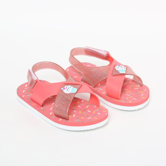 FAME FOREVER Printed Sandals
