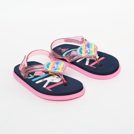 FAME FOREVER Printed Lighting Slippers