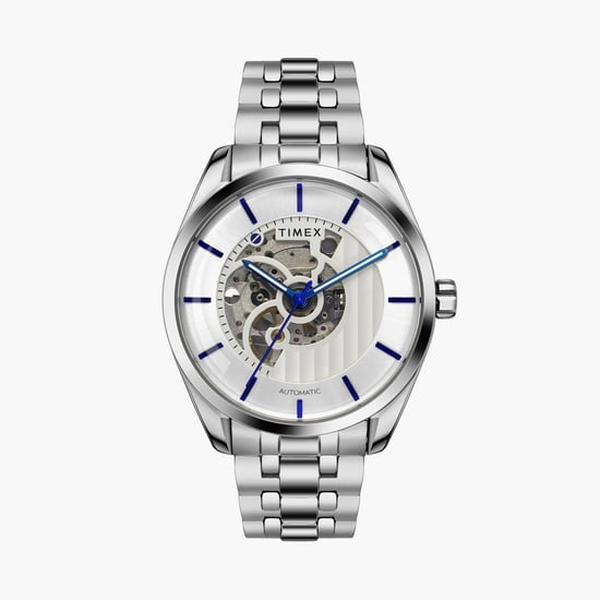 TIMEX Men Water-Resistant Automatic Watch TWEG17500