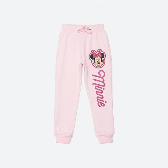 KIDSVILLE Girls Printed Elasticated Joggers