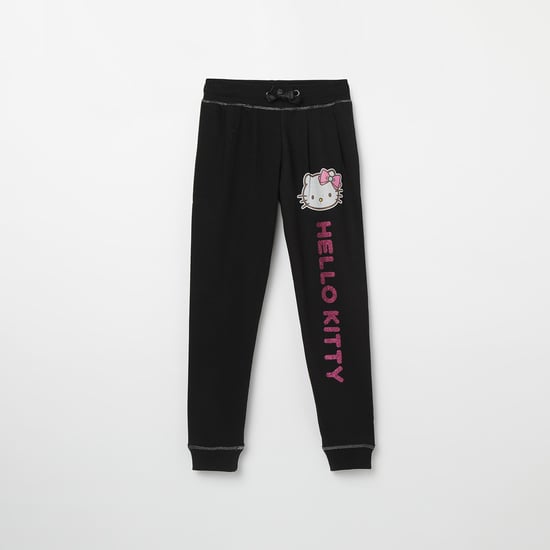 KIDSVILLE Typographic Print Elasticated Joggers