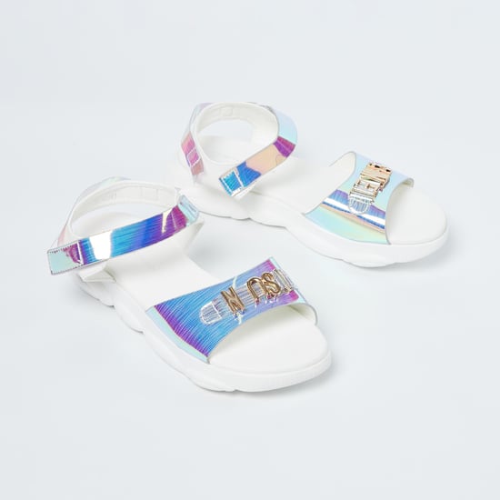 FAME FOREVER Embellished Sandals