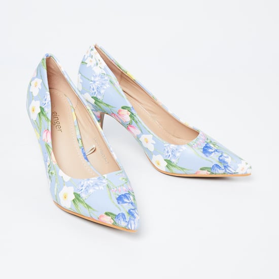 GINGER Floral Print Pumps