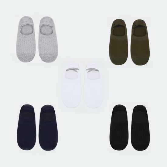 CODE Men Solid Socks- Pack of 5