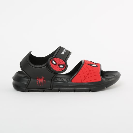 FAME FOREVER Spiderman Print Floaters with Applique