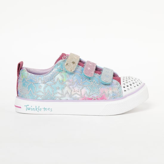 SKECHERS Printed Velcro Casual Shoes