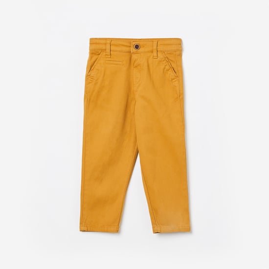 JUNIORS Textured Casual Trousers