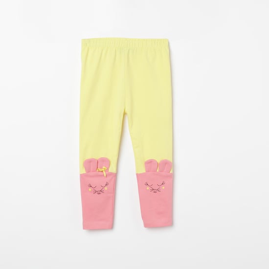 JUNIORS Appliqued Knitted Leggings