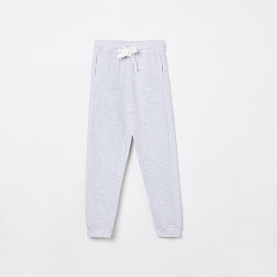 FAME FOREVER KIDS Melange Drawstring Waist Joggers
